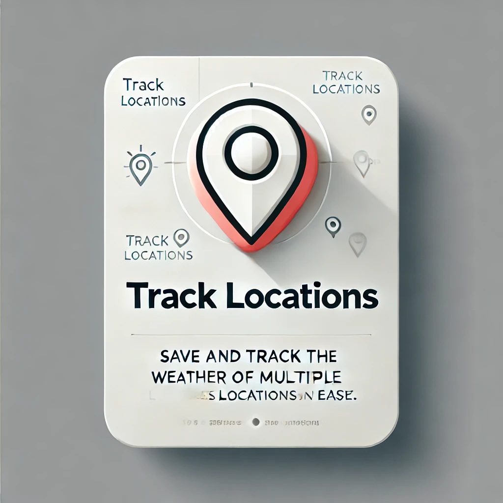 Track locations icon